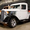 John W. Thompson's customized 1934 two-tone Chevy pickup make an appearance at World of Wheels.