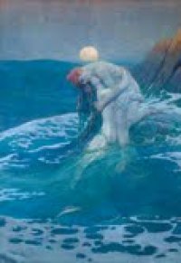 OP-ED: Howard Pyle: My Heart Goes Pitter Pat The Mermaid - 1910