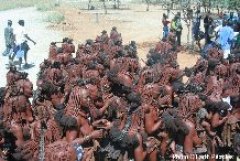 NAMIBIA: Indigenous Semi-Nomadic Himba & Zemba March in Protest Against Human Rights Violations Traditional Himba leader human rights gatherings