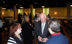 EDITORIAL: Raese Stump Speech Even More Relevant in 2012 Raese talks with voters at a recent function in Wheeling