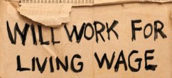 OP-ED: $9 an Hour? How About a Living Wage! OP-ED: $9 an Hour? How About a Living Wage!