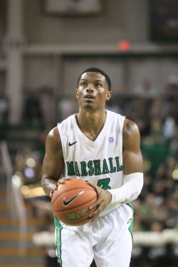 Marshall Slips Past NKU 65-55 Shaquille Johnson