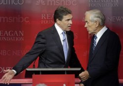 Paul confronted at debate by Perry