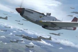 RUTHERFORD ON FILM: Mini Reviews... "Red Tails," "Contraband," "Devil..." Scene from "Red Tails"