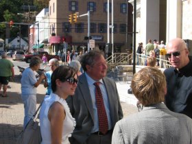 EDITORIAL: A Judge for All Seasons: John Yoder for State Supreme Court Judge Yoder, center, at the Morgan County Courthouse Grand Opening