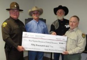 Rocky Mountain Elk Foundation presents $50,000 donation for West Virginia Elk Restoration Project Rocky Mountain Elk Foundation presents $50,000 donation for West Virginia Elk Restoration Project