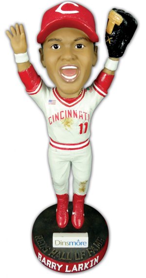 Collectible Bobblehead for July: Barry Larkin Collectible Bobblehead for July: Barry Larkin