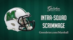 Greenbrier Hosting Intra-Squad Scrimmages for Marshall, WVU Greenbrier Hosting Intra-Squad Scrimmages for Marshall, WVU