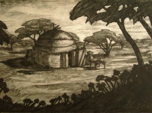 Concept Fantasy Art and Story Boarding Help Put You in the Movie's Action Color Purple Illustration