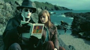 Burton's "D.S.," a New Midnight Interactive Time Warper in Waiting Depp reads Love Story