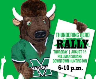 UPDATED: Herd Rally postponed due to weather; Rescheduled Pullman Square Aug. 23 UPDATED: Herd Rally postponed due to weather; Rescheduled Pullman Square Aug. 23