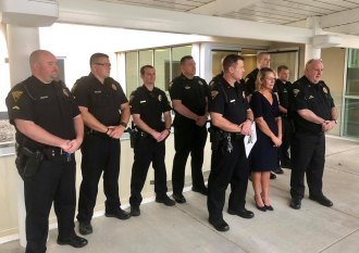 Huntington Police Plan Donations to hoop's Children's Hospital Huntington Police Plan Donations to hoop's Children's Hospital