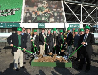 Herd Set for Opening Weekend at Veterans Memorial Soccer Complex Soccer Field Ground breaking