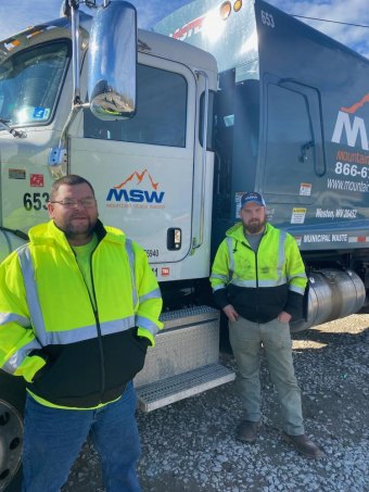 MSW Employees Save Huntington Customer From  Cold