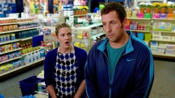 Barrymore, Sandler Exchange Fast Paced Insults, then (how?) Fall for Each Other Would you do this for your blind date after a horrid first date?