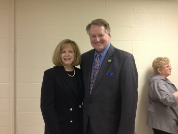 Marshall's Food Pantry Opens Mayor Williams at MU food pantry dedication