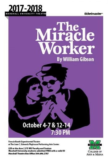 MU Kicks off Theatre Season with "Miracle Worker" MU Kicks off Theatre Season with "Miracle Worker"