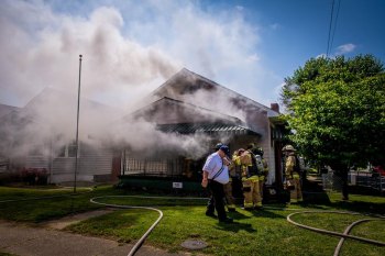 Huntington Firefighters Put Out 9th Avenue W House Fire W. 9th Avenue Fire