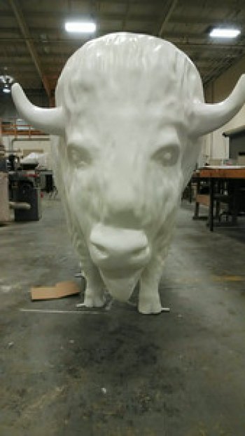 Production to begin on life-size fiberglass bison Production to begin on life-size fiberglass bison