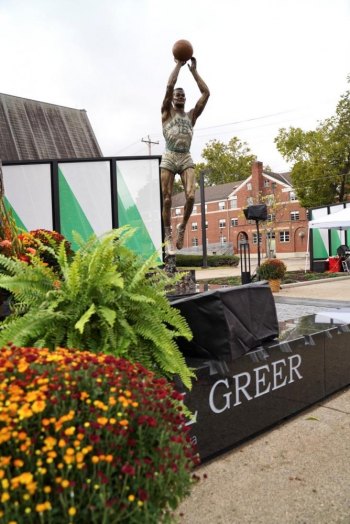 Marshall Honors Hal Greer With Dedication of Statue Marshall Honors Hal Greer With Dedication of Statue