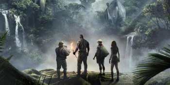 FIRST LOOK: "Jumanji Welcome to Jungle" has an Indy/Jurassic Look; FIRST LOOK: "Jumanji Welcome to Jungle" has an Indy/Jurassic Look;