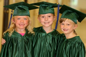 Graduation ceremony to be held at the Marshall University Luke Lee Listening, Language and Learning Lab July 30 Ella Quisenberry, Clara Johnson and Rylee Collins