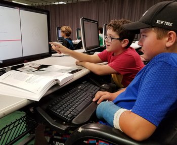 RCBI campers gain hands-on computer coding experience RCBI campers gain hands-on computer coding experience