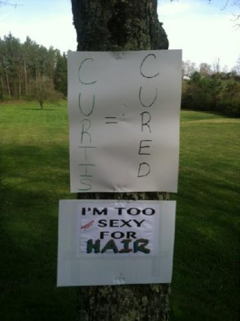 Standing Strong, Walking the Walk Along a “C Word” Journey Get Cured Curtis