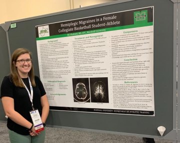 Marshall athletic training students present research at national convention Marshall athletic training students present research at national convention