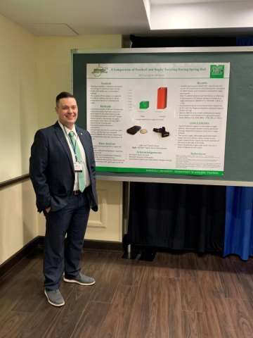 Marshall faculty members conduct concussion research to minimize brain injury in athletes; preliminary findings shared by American Academy of Neurology Marshall faculty members conduct concussion research to minimize brain injury in athletes; preliminary findings shared by American Academy of Neurology