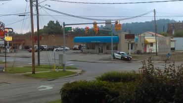 Police Investigating Murder Case near First Street Police Investigating Murder Case near First Street