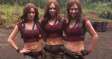FIRST LOOK: "Jumanji Welcome to Jungle" has an Indy/Jurassic Look; FIRST LOOK: "Jumanji Welcome to Jungle" has an Indy/Jurassic Look;