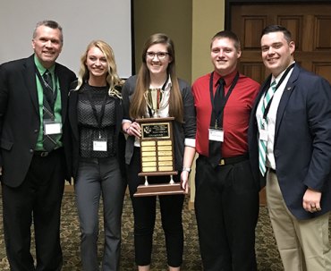 Athletic training students bring home first place in WVATA Quiz Bowl Athletic training students bring home first place in WVATA Quiz Bowl
