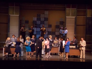 Live Theatre Line Up Cast Nine to Five