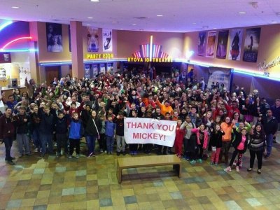 COLUMN: Ironton Native Describes Hollywood Bubble Ironton Middle School students after the screening of Hidden Figures. 303 students were able to attend. Thanks Mickey Fisher and George Bagnoli!!
