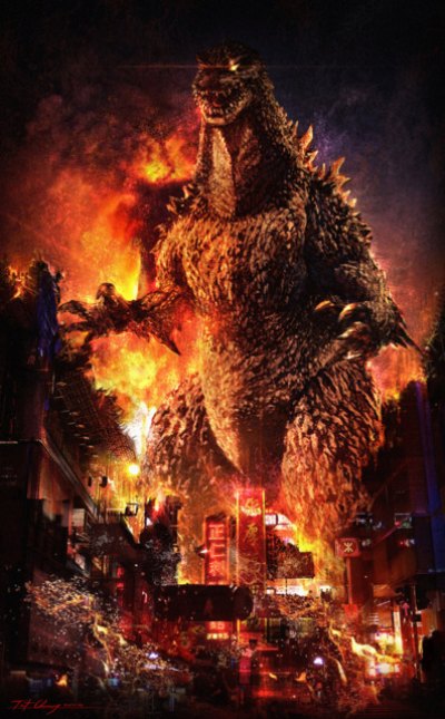 Blazing "Godzilla" Heading to a Cinema Near You Blazing "Godzilla" Heading to a Cinema Near You