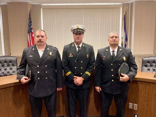 MDA Fire Department Boot Drive Thursday; Three Firefighters Promoted MDA Fire Department Boot Drive Thursday; Three Firefighters Promoted