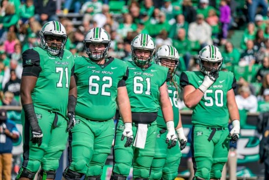 MCGILL: Herd offensive line readies for USF's multiple look MCGILL: Herd offensive line readies for USF's multiple look