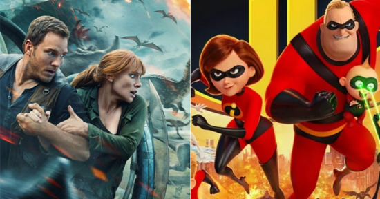 FIRST LOOK: "Jurassic" and "Incredibles" will Bring Fans to Multiplex FIRST LOOK: "Jurassic" and "Incredibles" will Bring Fans to Multiplex
