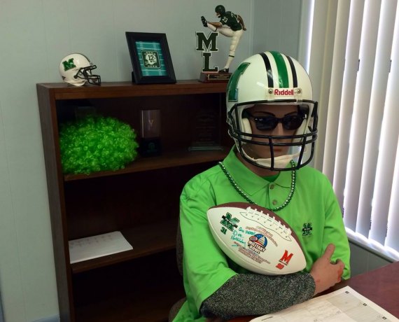 Mannequin Joe Reminds of Green Friday, National Colors Day Mannequin Joe Reminds of Green Friday, National Colors Day