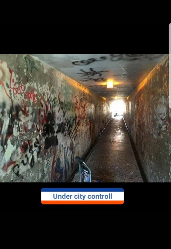 Mayor Told Council About Tunnel Closure Plans; West Huntington Neighborhood Assn. Supports Tunnel Tunnel before Cleaning and Donations by Volunteers