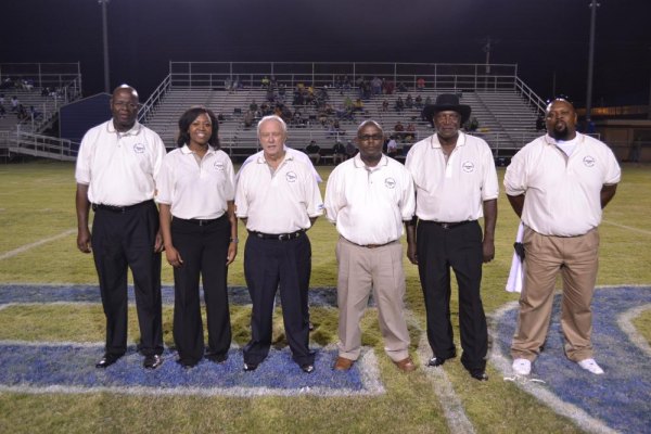 Randle Receives Hometown Hall of Fame Honors PHOTO: Randle (second from left) with fellow Forrest City Athletic Hall of Fame inductees