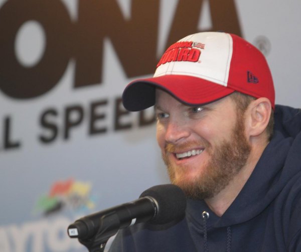 Friday Daytona Notebook: Dale Earnhardt Jr. "concerned" about finding crew chief's successor Dale Earnhardt Jr., driver if the #88 Army National Guard Chevrolet addresses the media during NASCAR Preseason Thunder at Daytona International Speedway on January 10, 2014 in Daytona Beach, Florida.